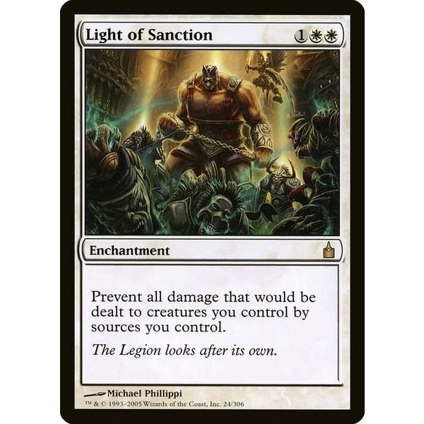 Magic: The Gathering Light of Sanction (024) Lightly Played