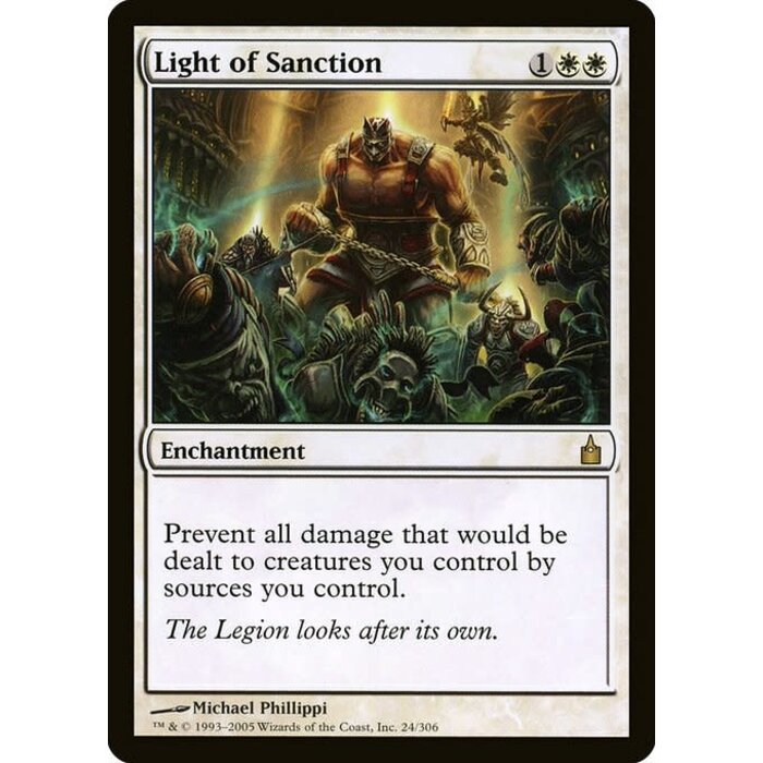 Magic: The Gathering Light of Sanction (024) Lightly Played