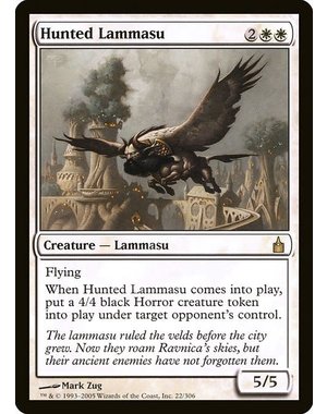 Magic: The Gathering Hunted Lammasu (022) Heavily Played