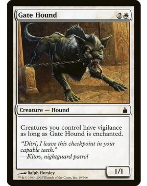 Magic: The Gathering Gate Hound (019) Lightly Played