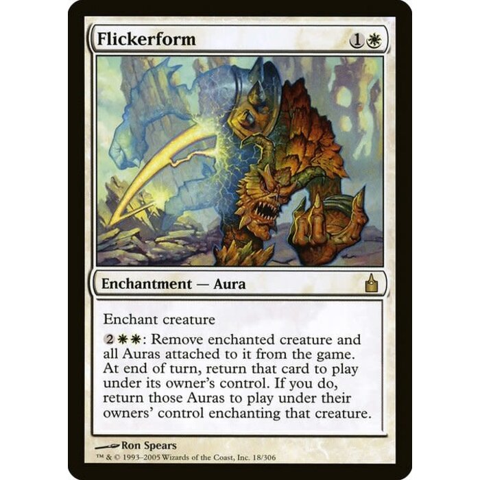Magic: The Gathering Flickerform (018) Lightly Played