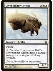 Magic: The Gathering Divebomber Griffin (014) Moderately Played