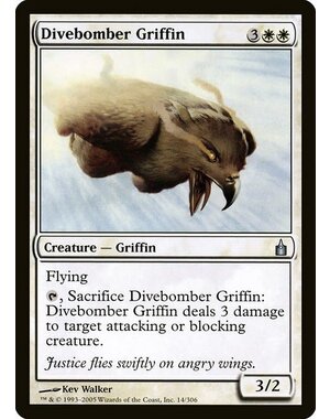 Magic: The Gathering Divebomber Griffin (014) Moderately Played