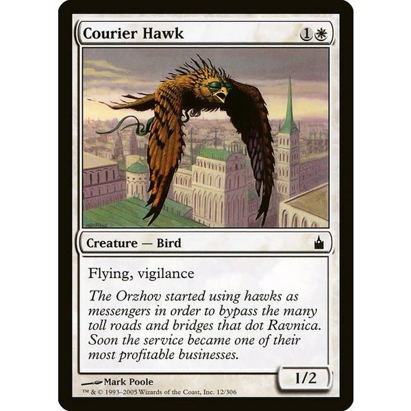 Magic: The Gathering Courier Hawk (012) Lightly Played