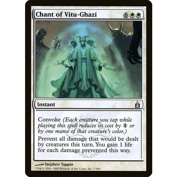 Magic: The Gathering Chant of Vitu-Ghazi (007) Lightly Played