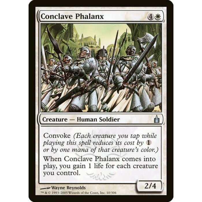 Magic: The Gathering Conclave Phalanx (010) Lightly Played