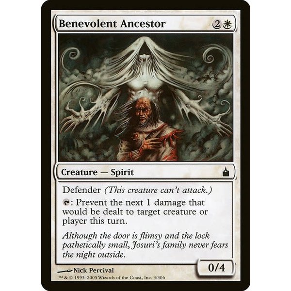 Magic: The Gathering Benevolent Ancestor (003) Lightly Played