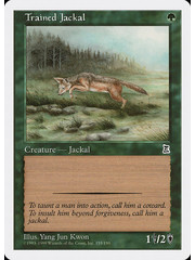Magic: The Gathering Trained Jackal (155) Near Mint