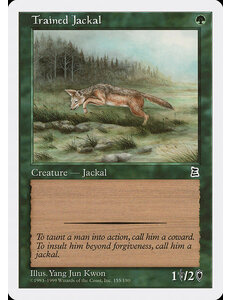 Magic: The Gathering Trained Jackal (155) Near Mint
