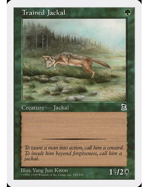 Magic: The Gathering Trained Jackal (155) Near Mint