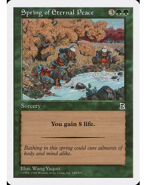 Magic: The Gathering Spring of Eternal Peace (148) Near Mint