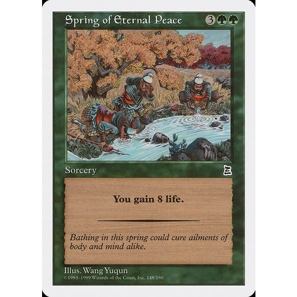 Magic: The Gathering Spring of Eternal Peace (148) Near Mint