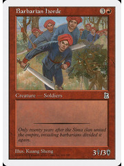 Magic: The Gathering Barbarian Horde (101) Near Mint