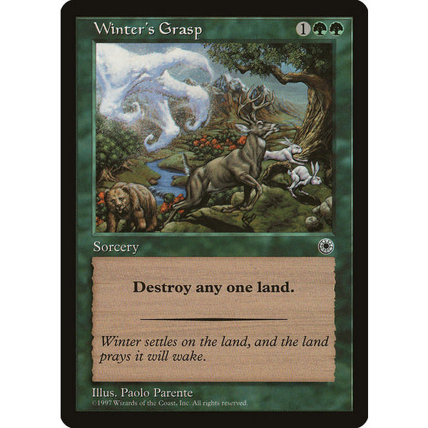 Magic: The Gathering Winter's Grasp (194) Lightly Played