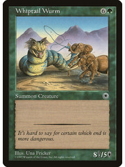 Magic: The Gathering Whiptail Wurm (192) Lightly Played