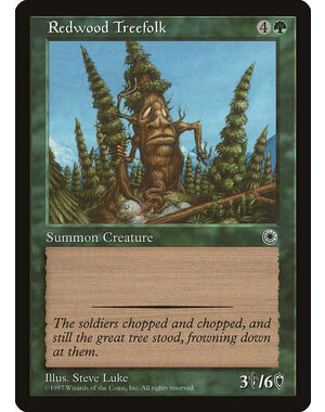Magic: The Gathering Redwood Treefolk (183) Lightly Played