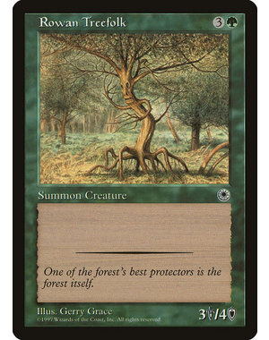 Magic: The Gathering Rowan Treefolk (184) Lightly Played
