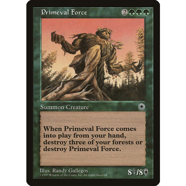 Magic: The Gathering Primeval Force (182) Lightly Played