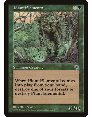 Magic: The Gathering Plant Elemental (181) Lightly Played
