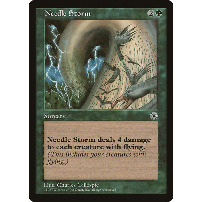Magic: The Gathering Needle Storm (179) Lightly Played