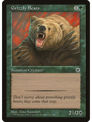 Magic: The Gathering Grizzly Bears (169) Lightly Played