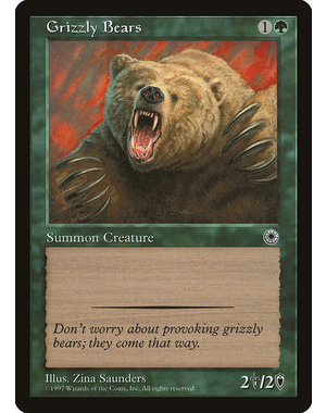 Magic: The Gathering Grizzly Bears (169) Lightly Played
