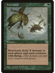 Magic: The Gathering Hurricane (170) Lightly Played