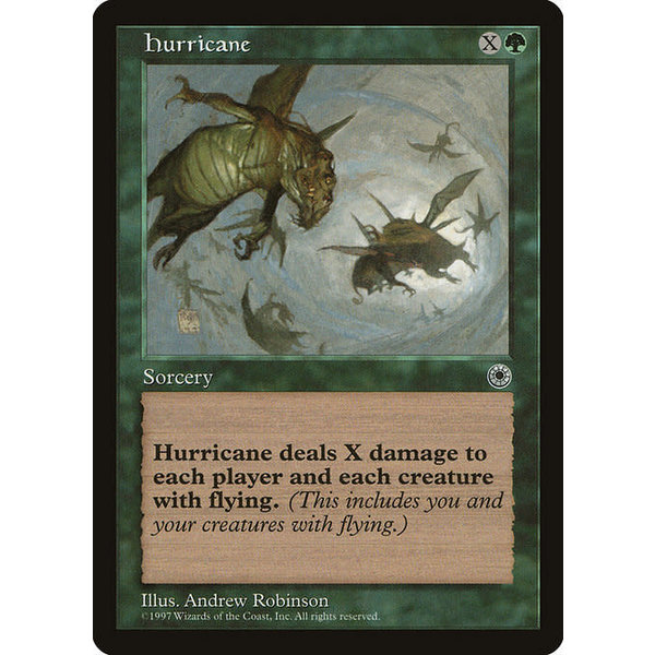 Magic: The Gathering Hurricane (170) Lightly Played