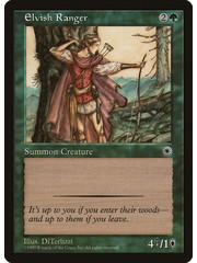 Magic: The Gathering Elvish Ranger (165) Lightly Played
