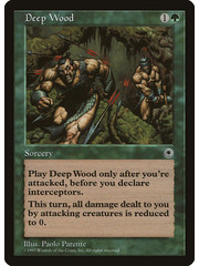 Magic: The Gathering Deep Wood (162) Lightly Played