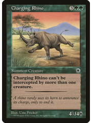Magic: The Gathering Charging Rhino (161) Lightly Played