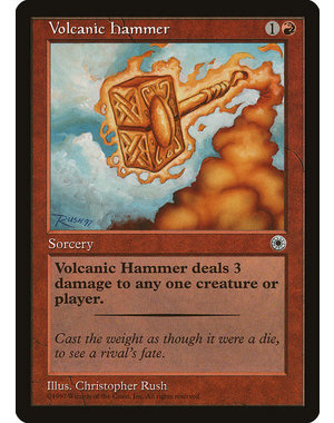 Magic: The Gathering Volcanic Hammer (154) Lightly Played