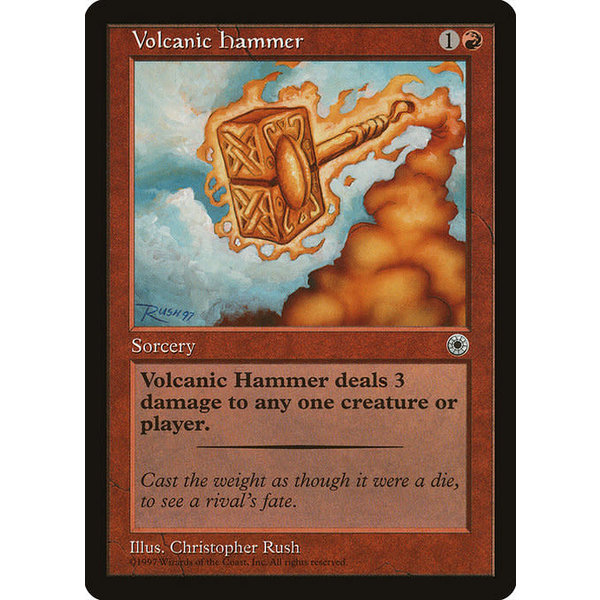 Magic: The Gathering Volcanic Hammer (154) Lightly Played