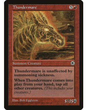 Magic: The Gathering Thundermare (152) Lightly Played
