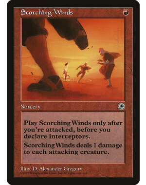 Magic: The Gathering Scorching Winds (149) Lightly Played