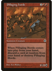 Magic: The Gathering Pillaging Horde (142) Lightly Played