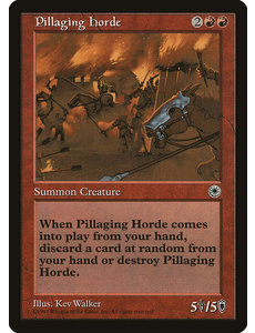 Magic: The Gathering Pillaging Horde (142) Lightly Played