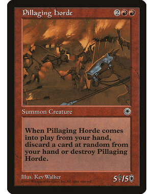 Magic: The Gathering Pillaging Horde (142) Lightly Played