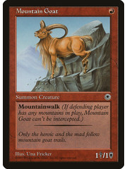 Magic: The Gathering Mountain Goat (141) Lightly Played