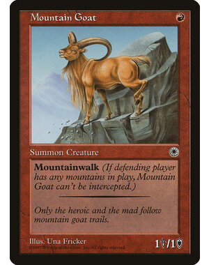 Magic: The Gathering Mountain Goat (141) Lightly Played