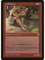 Magic: The Gathering Hill Giant (133) Lightly Played