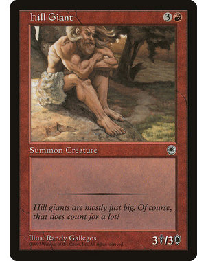 Magic: The Gathering Hill Giant (133) Lightly Played