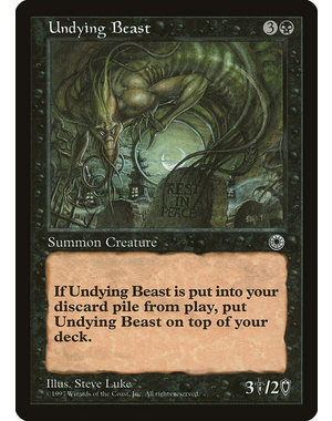 Magic: The Gathering Undying Beast (113) Lightly Played