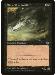 Magic: The Gathering Skeletal Crocodile (110) Lightly Played