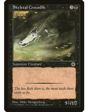 Magic: The Gathering Skeletal Crocodile (110) Lightly Played