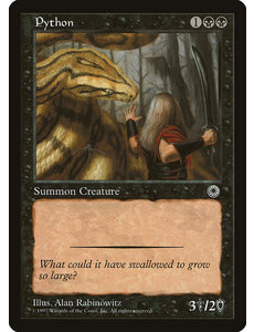 Magic: The Gathering Python (105) Lightly Played