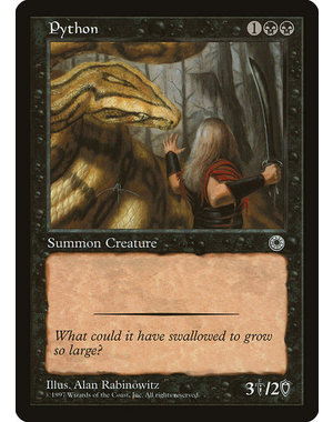 Magic: The Gathering Python (105) Lightly Played