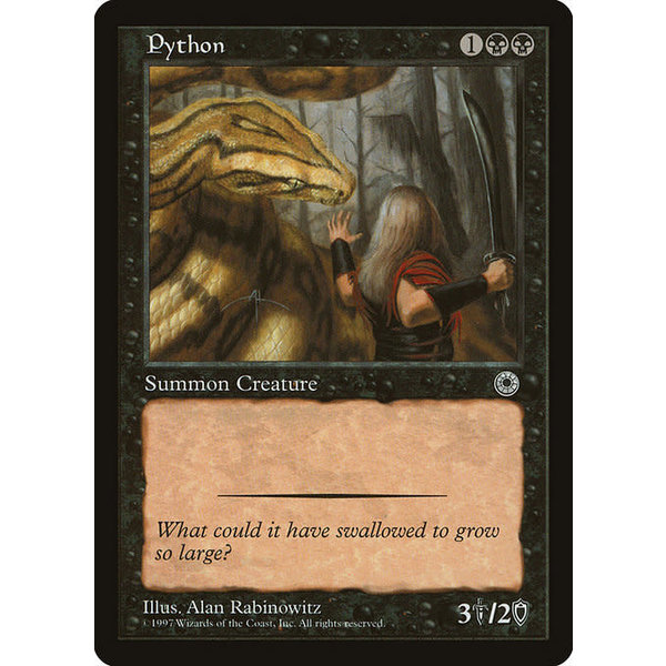 Magic: The Gathering Python (105) Lightly Played