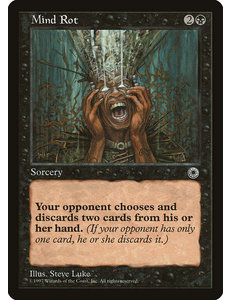 Magic: The Gathering Mind Rot (101) Lightly Played
