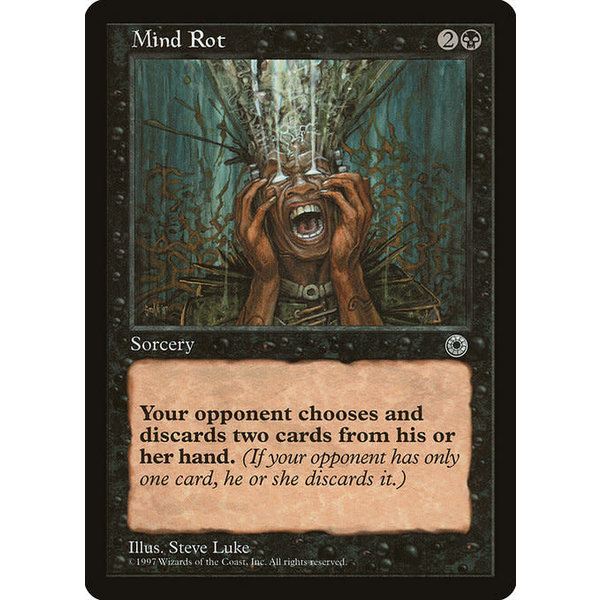 Magic: The Gathering Mind Rot (101) Lightly Played